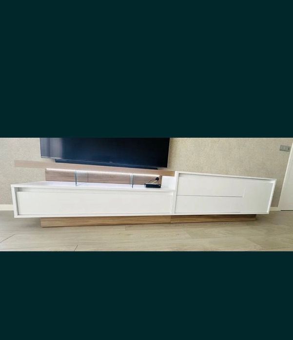 Móvel madeira macica base televisão de qualidade