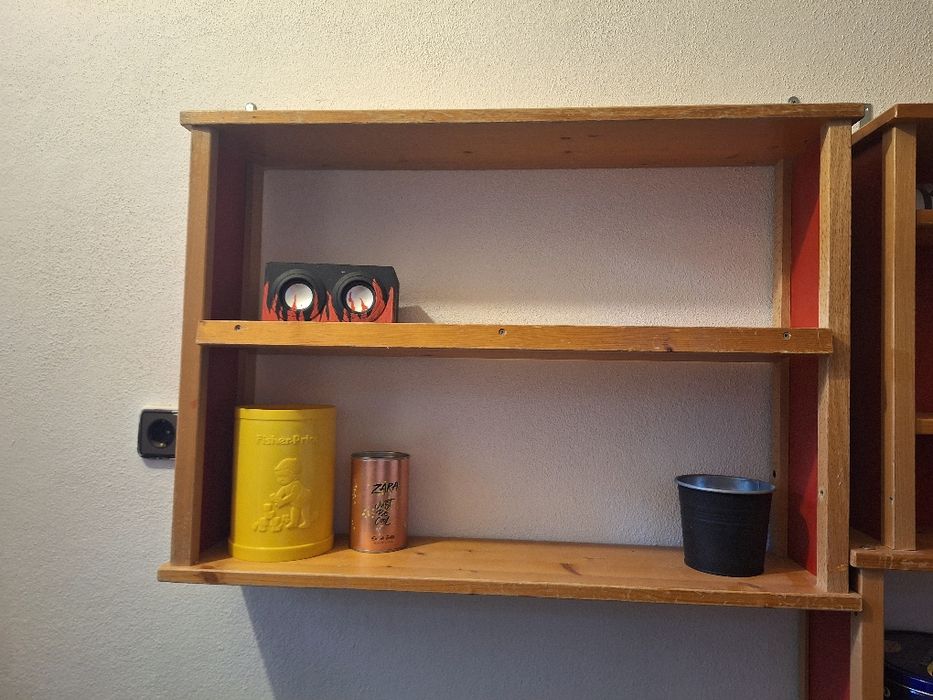 Mini prateleiras para organização