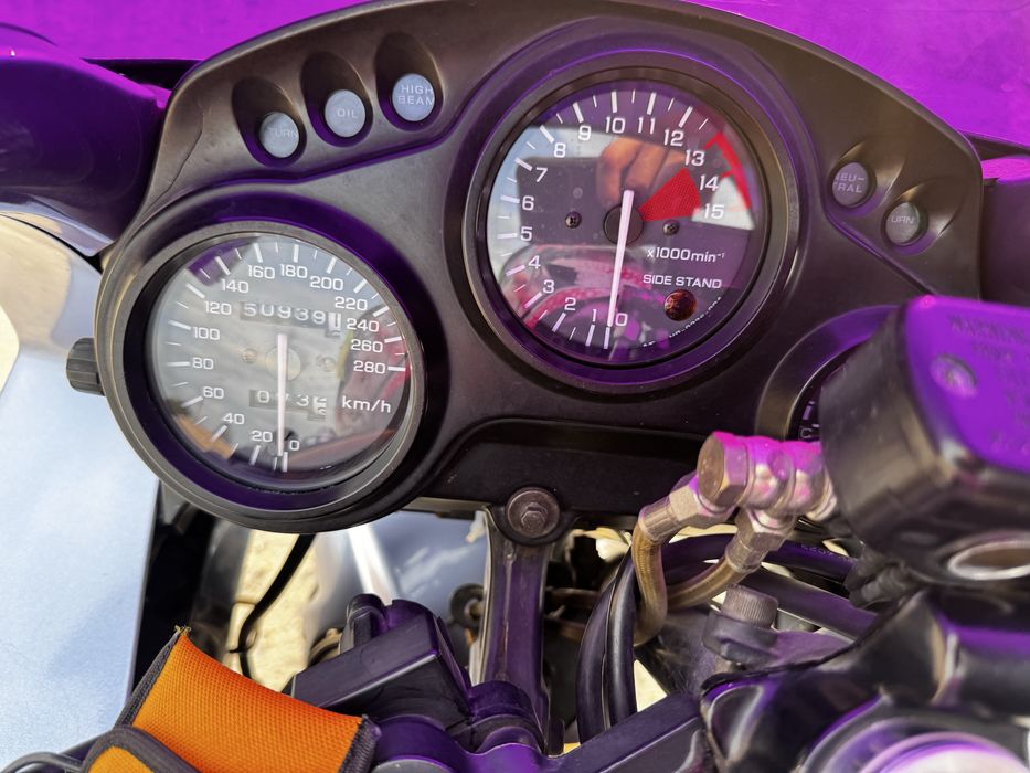 HONDA CBR 600 | Stalowy oplot | Carbon wydech