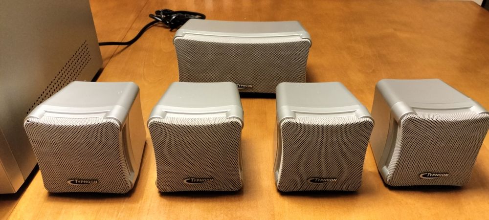 Sistema Surround 5.1 Typhoon