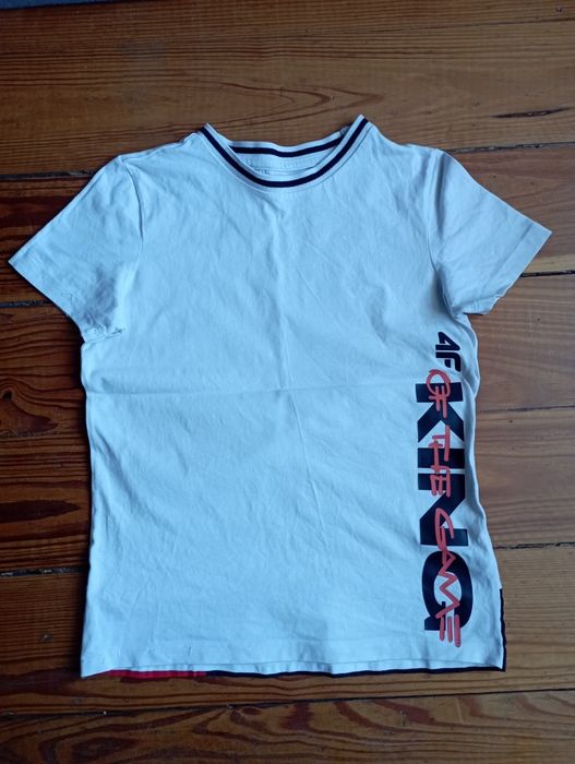 T-shirt biały 4f