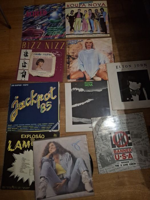 Discos vinil como novos