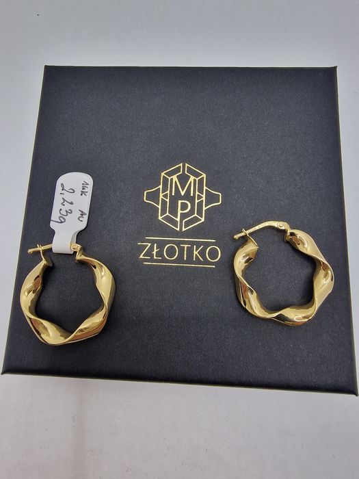 Kolczyki złoto 585 14k