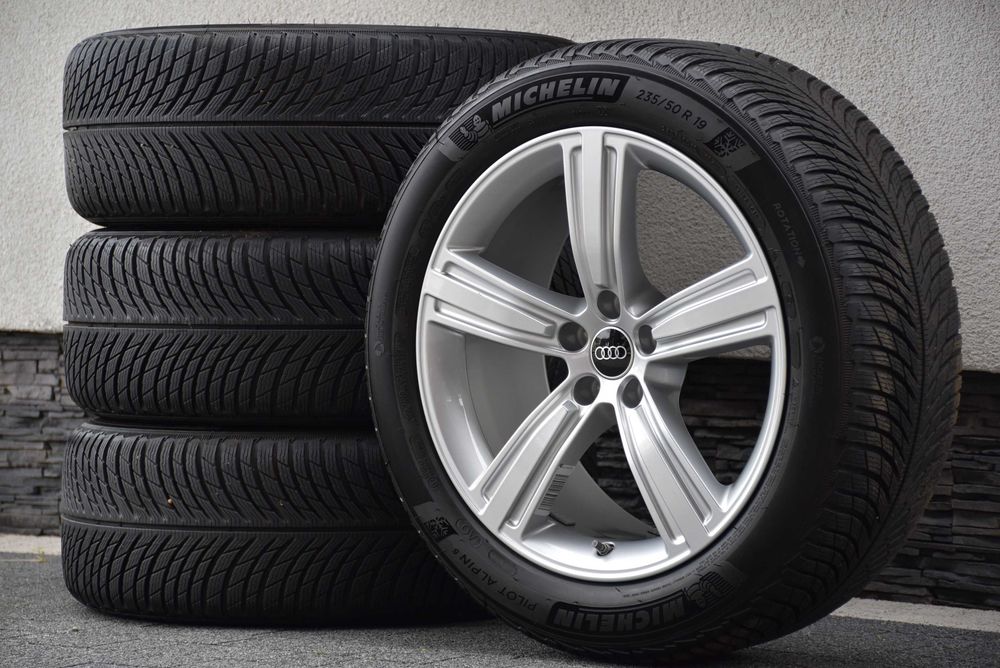KOŁA ZIMOWE OEM AUDI A8 D5 A8 D4 Q3 SQ3 83A 83H 19" Michelin AO 2023r 7mm 100% ORYGINAŁ