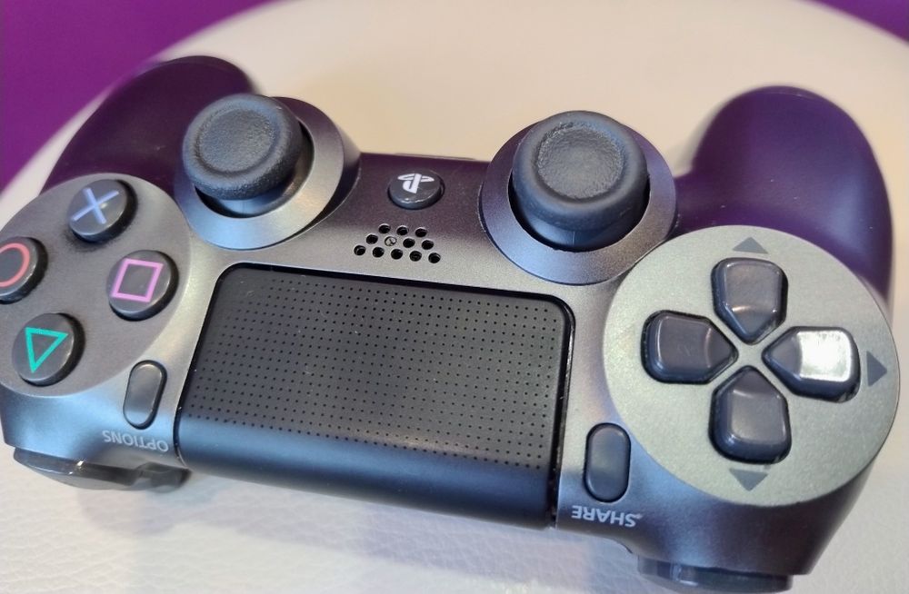 Джойстик для приставок і ПК(Dualshock 4 Steel black)