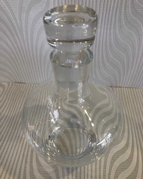 conjunto de 12 copos vinho e garrafa em cristal de alta qualidade da coleção "cupola" da rosenthal