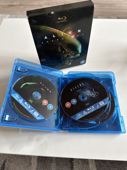 Antologia filmes Aliens em bluray leg. PT