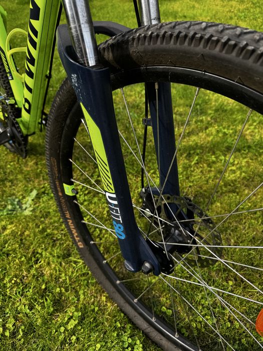 Rower górski zielony