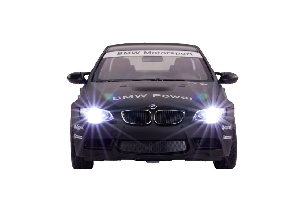 Autko Auto zdalnie sterowane  BMW M3 1:14 RASTAR Czarny