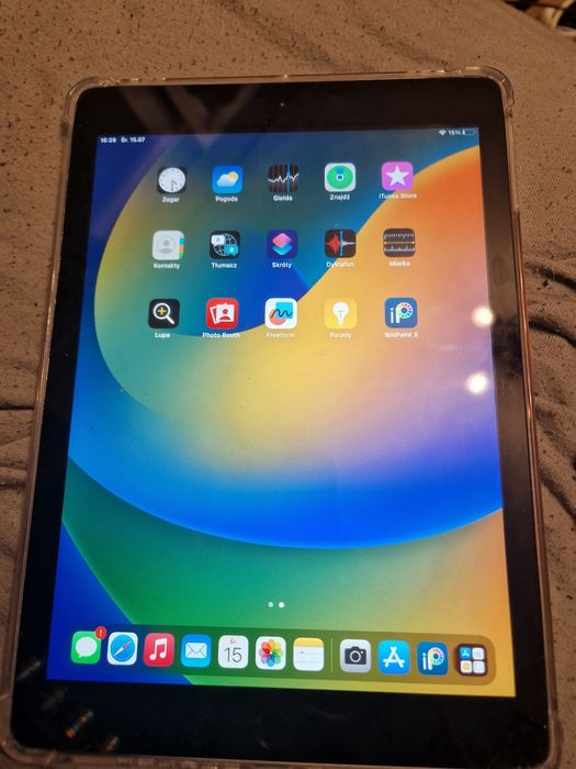 Ipad 5 gen wersja 16.7.11 opis