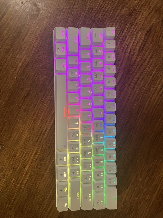 Бездротова механічна клавіатура MAD DOG GK850W RGB