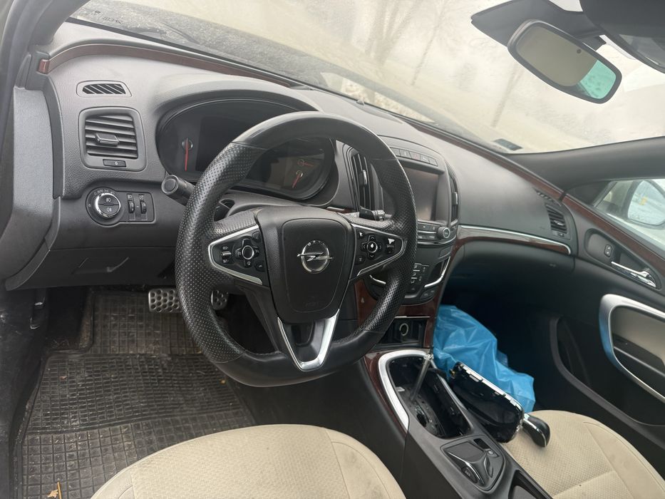 Opel insignia A lift opc kierownica łopatki skóra ładna