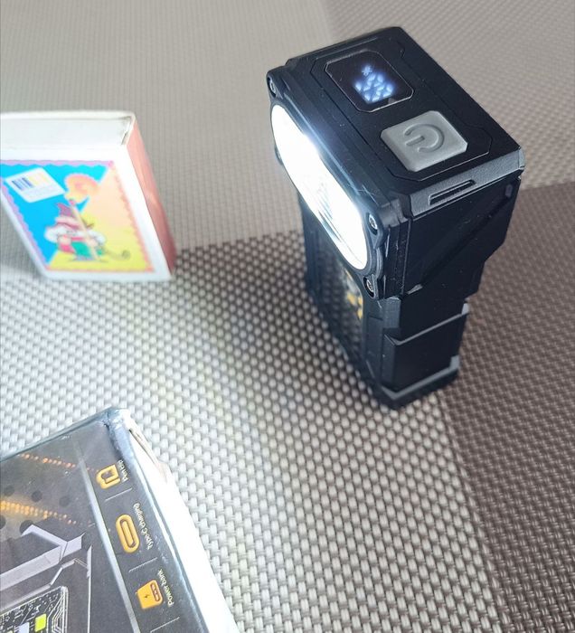 Фонарь с поворотной головой, для авто, тактический, для работы, для ст