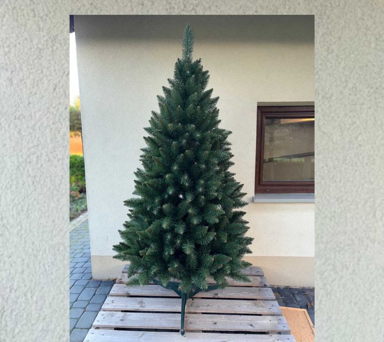 Choinka 180 cm sztuczna sosna z jodła zielona na stojaku 200 2m 250