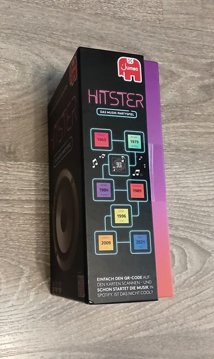 Карткова гра Jumbo HITSTER DAS MUSIK-PARTYSPIEL , нова.