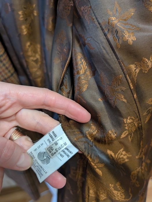 Костюм 3 -ка 38 р.  M L HMC шерстяний теплий