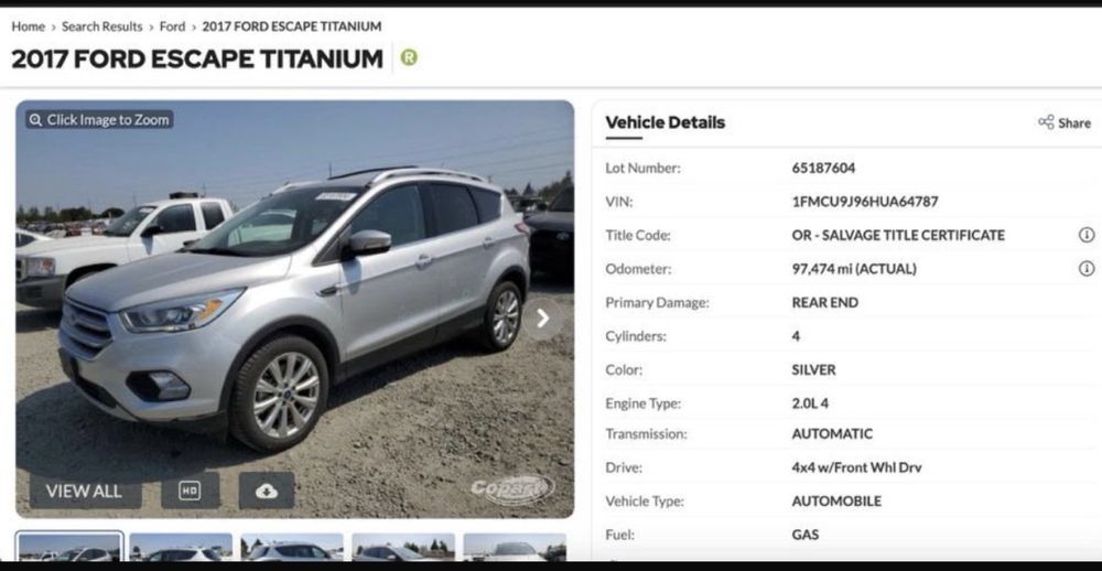Продаю Ford Escape