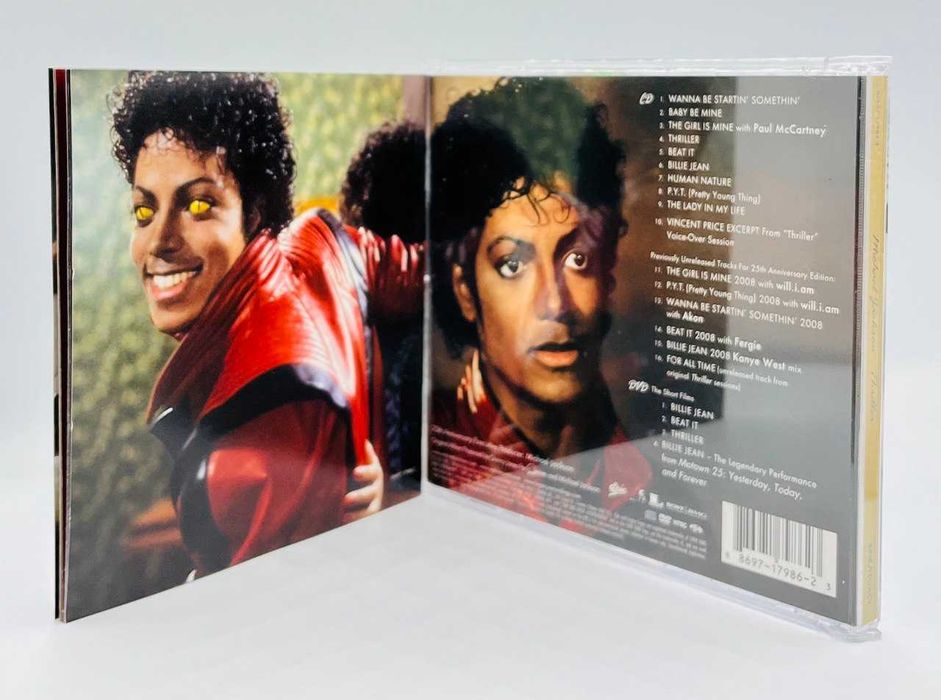 Michael Jackson – Thriller / CD + DVD (2008, Canada / E.U. / U.S.A