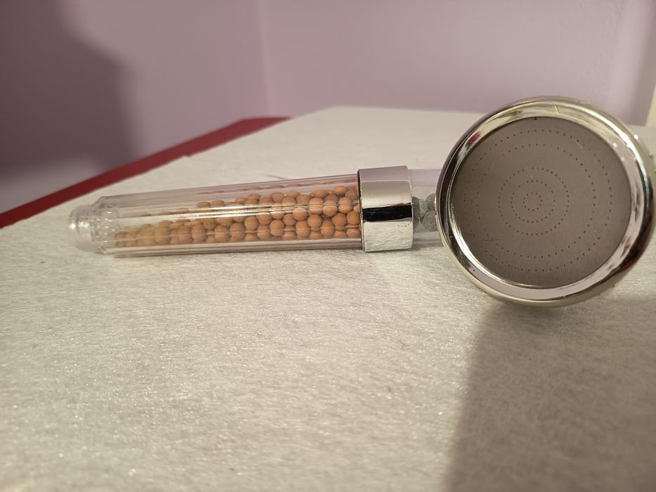 Cabeça de Chuveiro com Filtro Anti-Calcário