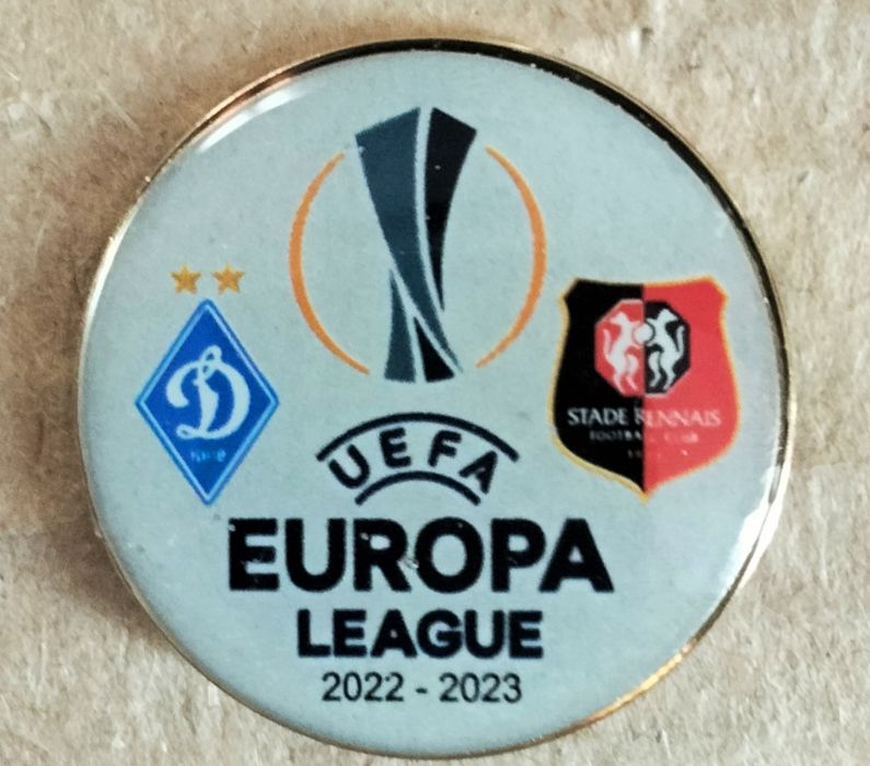 Значок "Динамо" Київ - "Ренн" Франція 2022/23