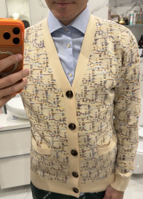 Piękny Nowy sweter sweterek DIOR kardigan w dotyku jak aksamit