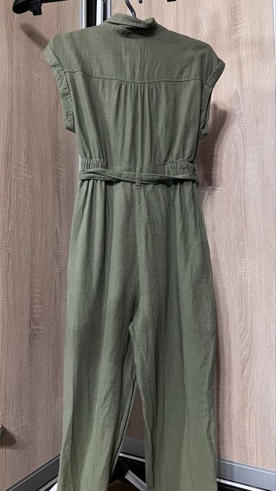 Літній комбінезон Springfield, 55% льон, на зріст до 160 см, XS