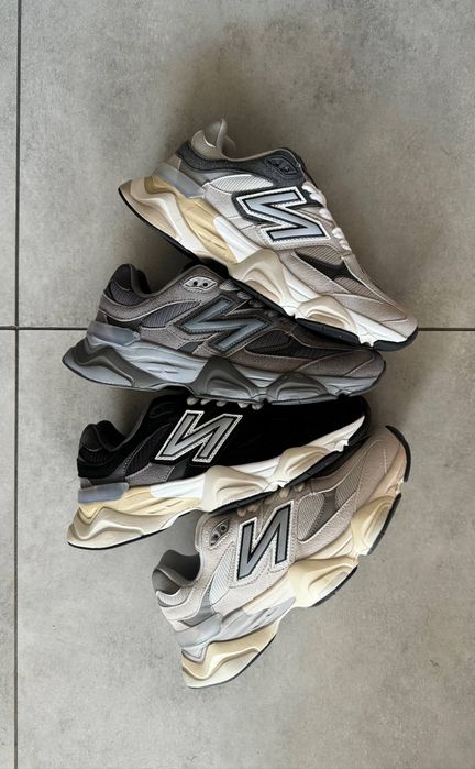 Жіночі кросівки 9060 Топ 36 -41 сірий + білий Н