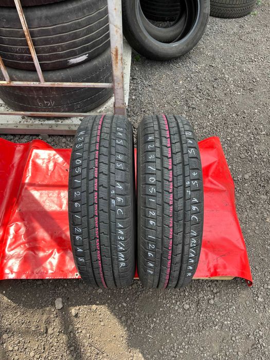 2 opony 215/75R16 C Goodyear Cargo UltraGrip
