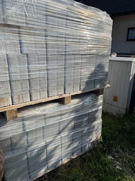 Kostka brukowa Bruk Dolnośląski Granit biały 2 palety 17,12m2
