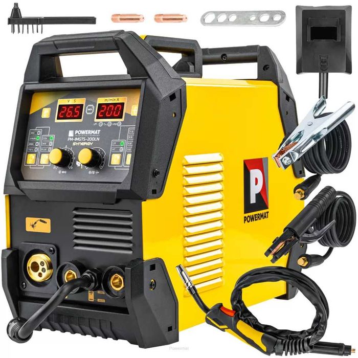 SPAWARKA Migomat inwertorowy 200LN synergia MIG/MAG/MMA