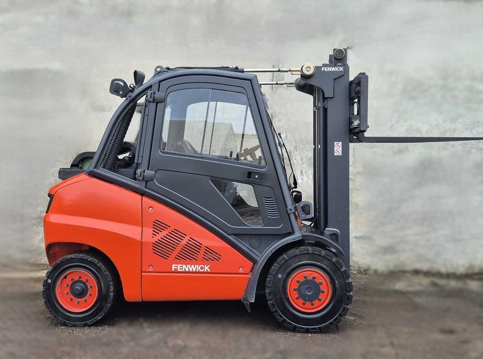 Linde H50 • TRIPLEX • 7700mtg • kabina • przesuw • niski wózek widłowy