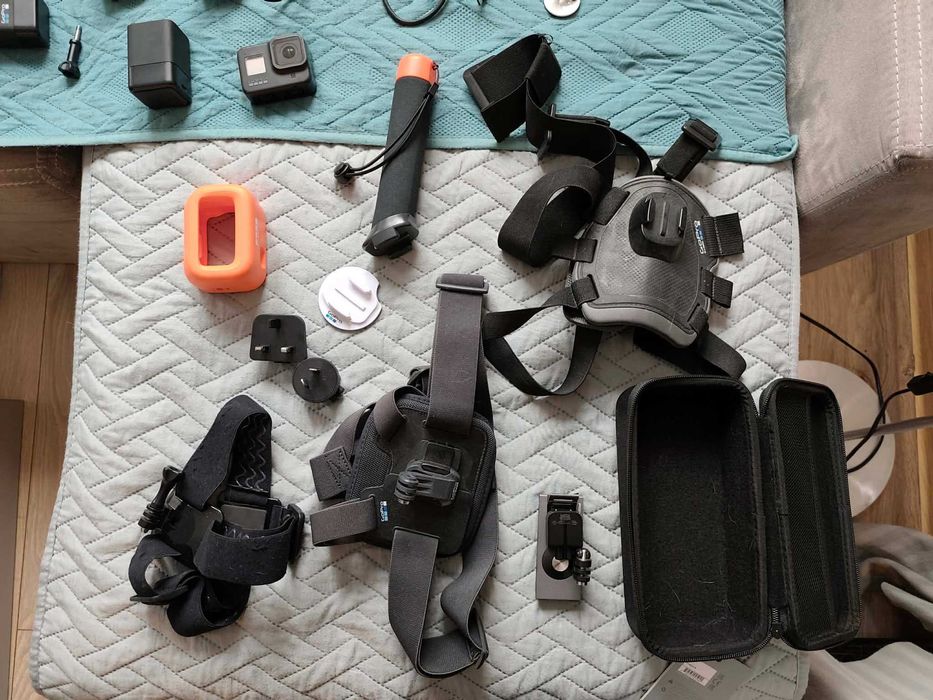 GoPro HERO 8 Black + DUŻY ZESTAW AKCESORIÓW | komplet | ideał