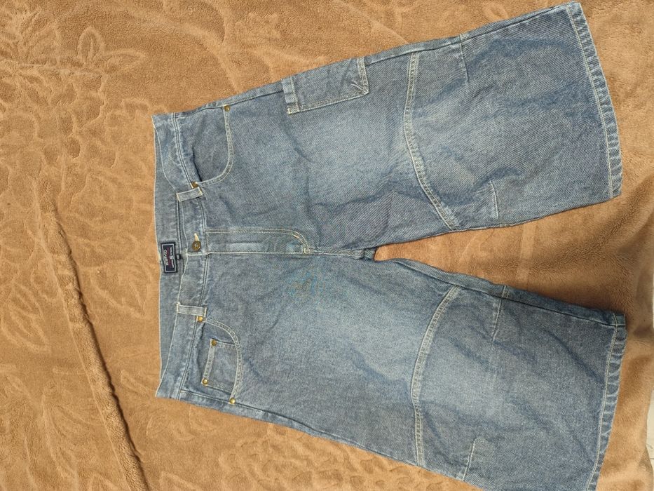 Jeansy cargo Reserved wide leg, niebieskie, stan bardzo dobry, rozmiar