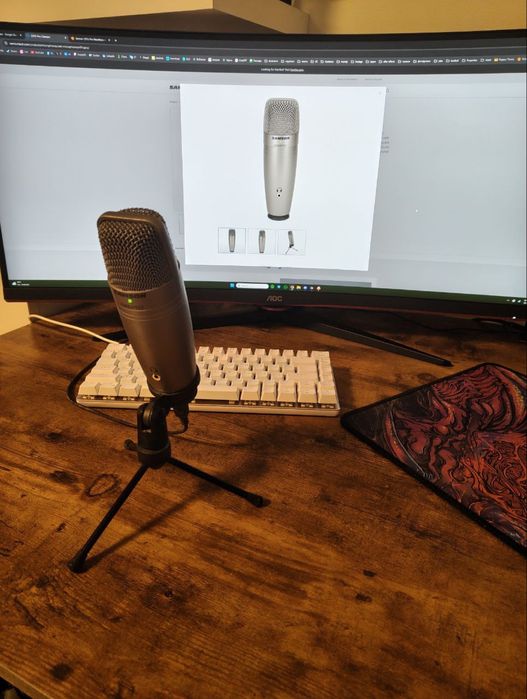 Samson C01U Pro USB Studio Condenser Microphone