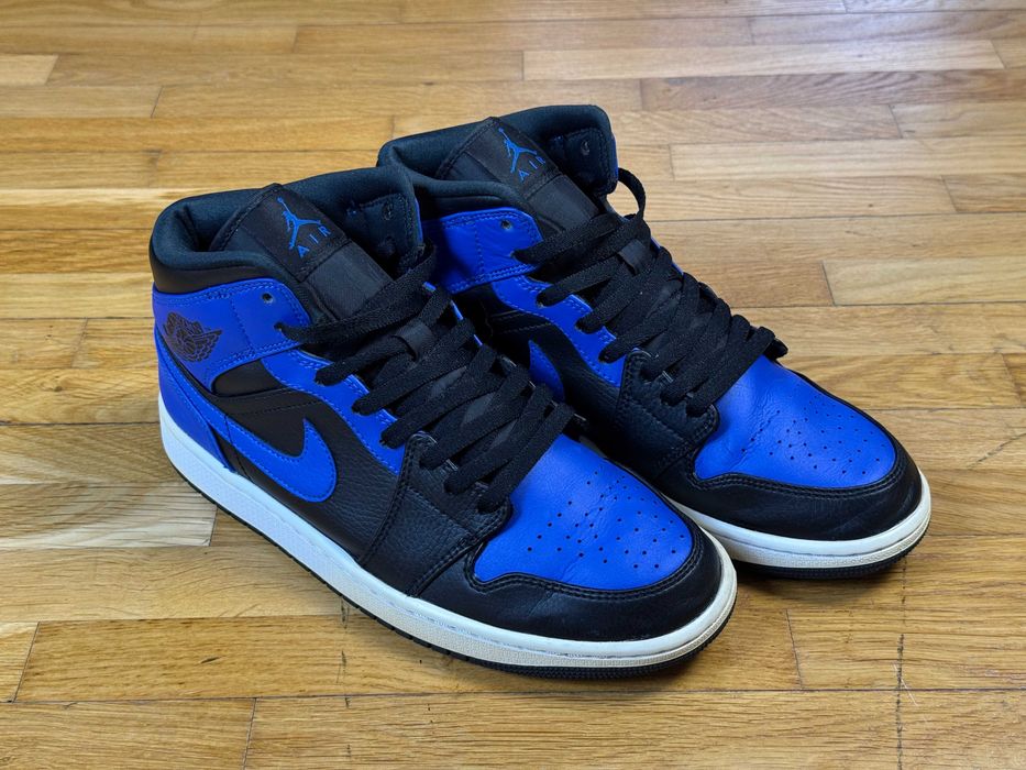 Buty Nike Air Jordan 1 Mid Hyper Royal