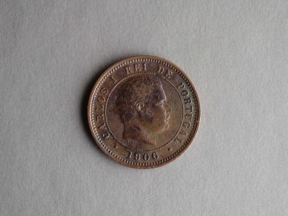 Moeda 5 Réis 1906 D. Carlos I