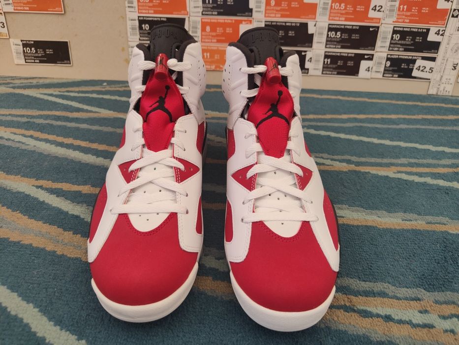 Nike Air Jordan 6 VI Retro Carmine 44.5