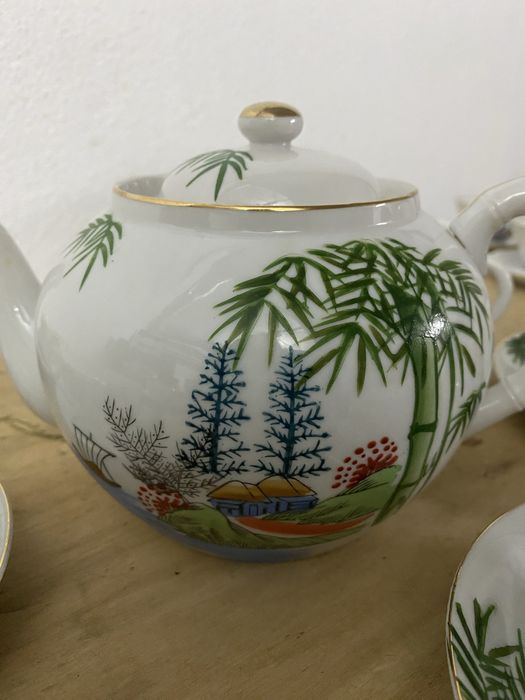 Serviço de chá e café