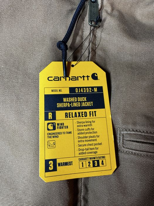 Carhartt washed Duck Sherpa Lined NOVO
