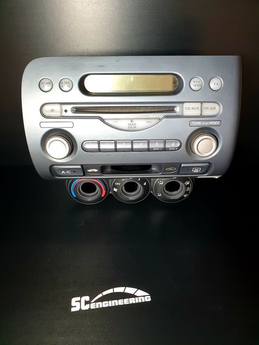 Rádio Honda Jazz 2002 a 2007 - Reparação