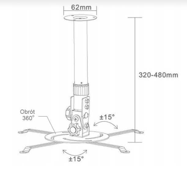 Uchwyt do projektora LB-1200