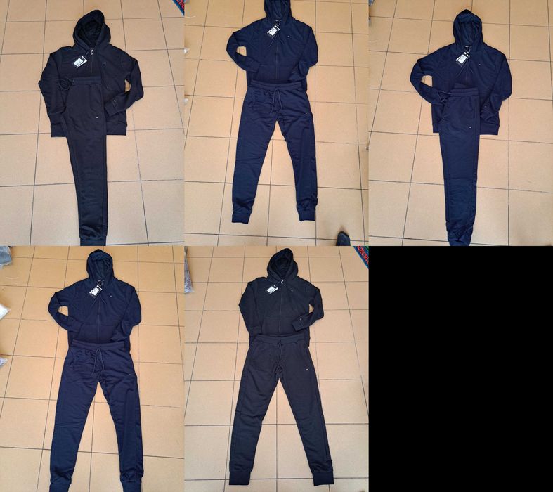 Komplety dresu męskie Tommy Hilfiger komplet dresu maly znaczek Premium