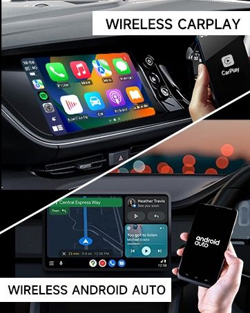 Adaptador Sem Fio para CarPlay e Android 3 em 1
Android Auto 3 ern 1 p