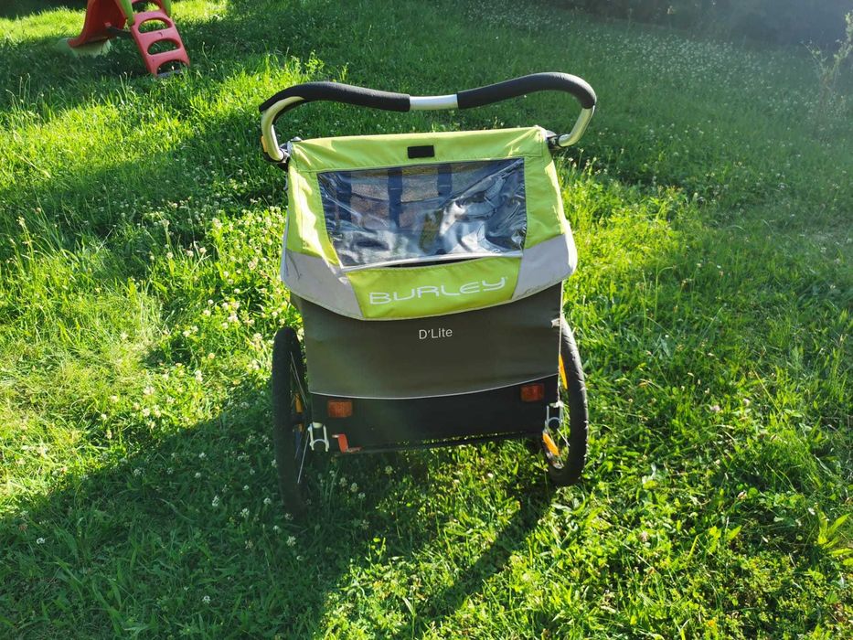 Przyczepka rowerowa Burley D'Lite dla dwójki dzieci