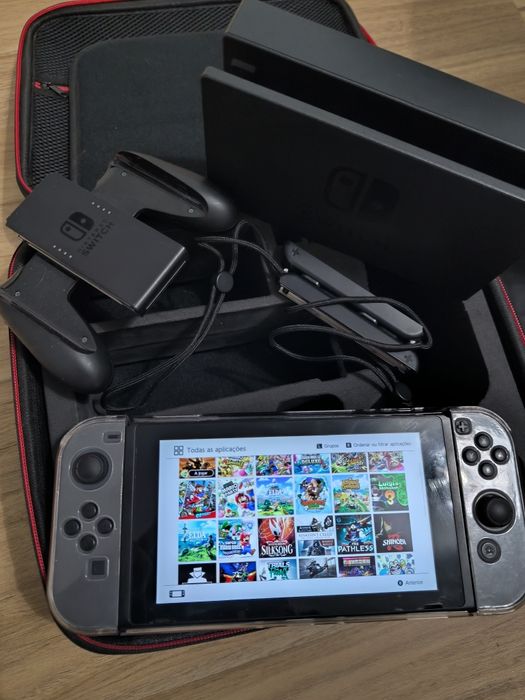 Nintendo switch desbloqueada 256gb