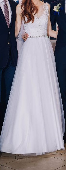 suknia ślubna r. 34