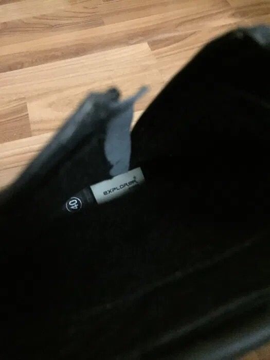 Нові шкіряні чоботи / кожаные сапоги Explorer 40р