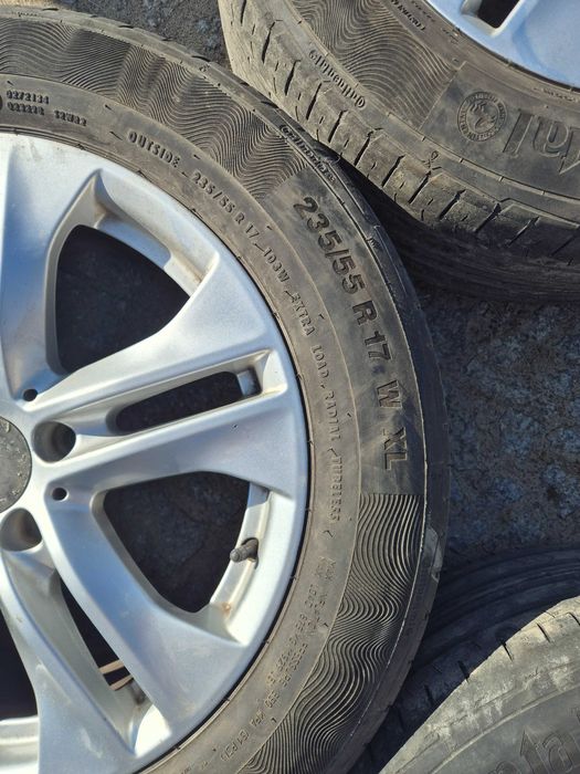 Felgi aluminiowe oryginalne Mercedes 17" 5x112