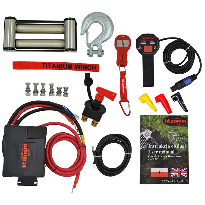 Лебідка електрична лебетка автомобільна  Titanium Hunter 13000Lbs 5.9т