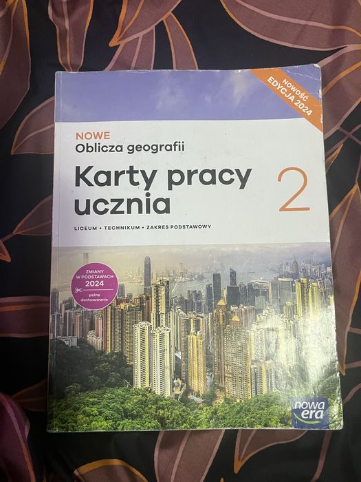 Karty pracy ucznia 2 do geografi zakres podatwowy
